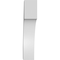 Ekena Millwork 6-in. W x 18-in. D x 30-in. H Westlake Architectural Grade PVC Knee Brace BRCP06X18X30WTL - alternate 3